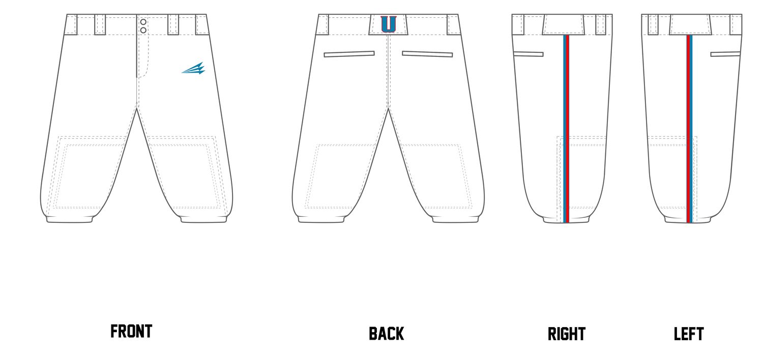Unleashed Athletics Custom Athletic Baseball Pant #BP9B