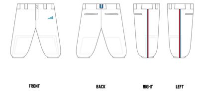 Unleashed Athletics Custom Athletic Baseball Pant #BP9B