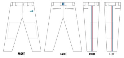 Unleashed Athletics Custom Athletic Baseball Pant #BP9