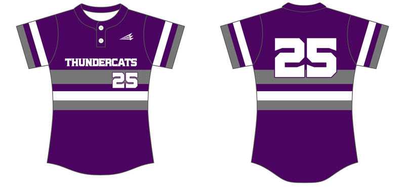 THUNDERCATS Custom HexaFlex Softball Jersey #J3B