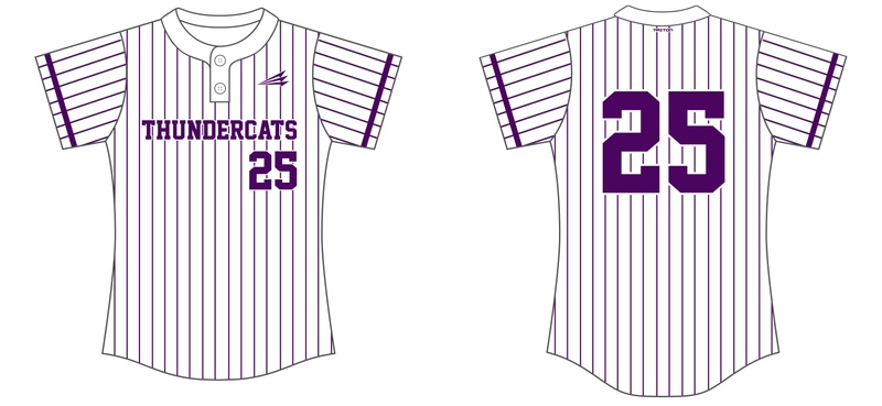 THUNDERCATS Custom HexaFlex Softball Jersey #J6