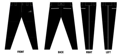 Nightmare Custom Athletic Cut Baseball Pant #BP4E