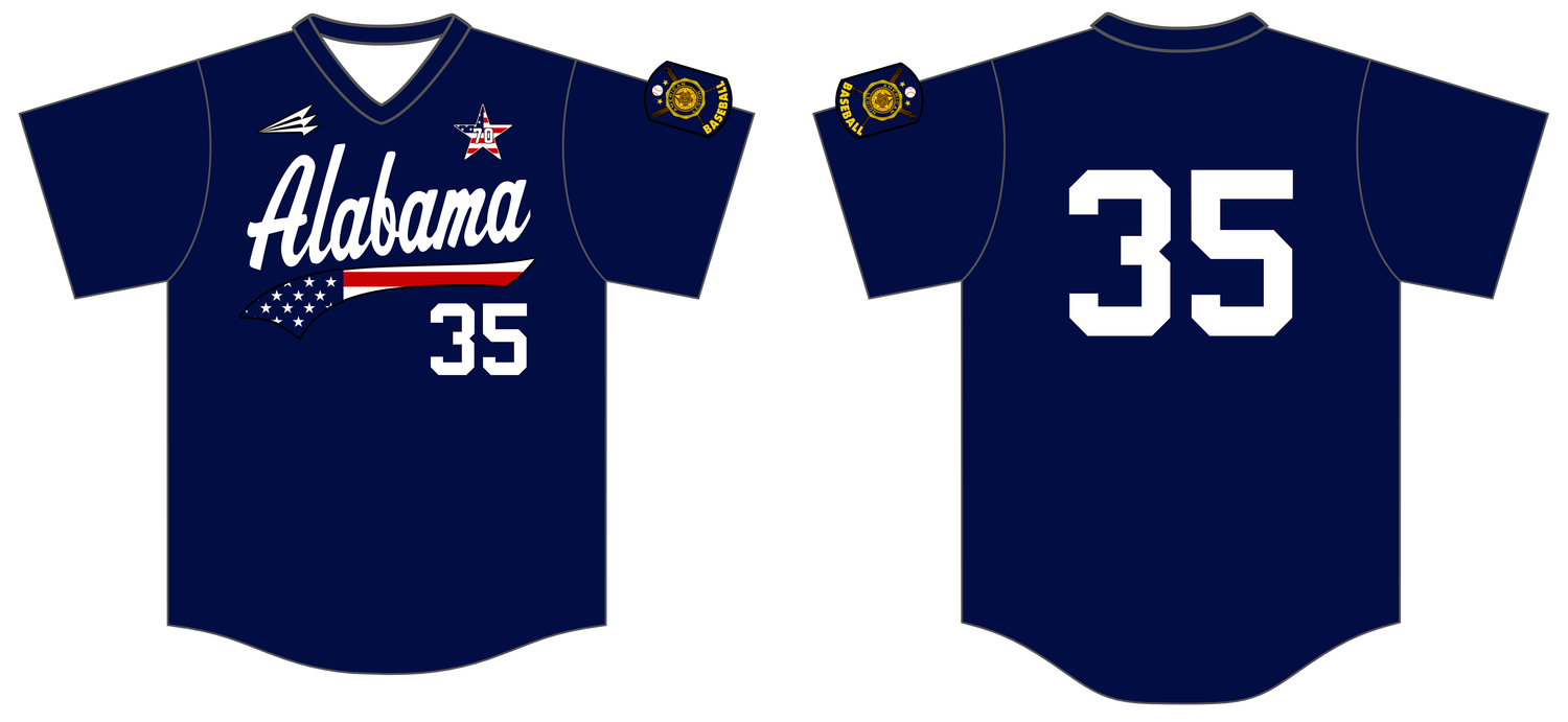 Troy Post 70 Custom HexaFlex Baseball Jersey #J7D