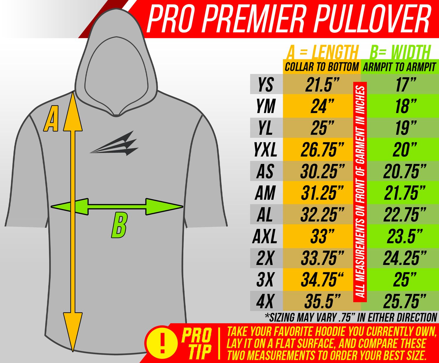 Central Valley Warriors Custom Pro Premier Pullover #PP1