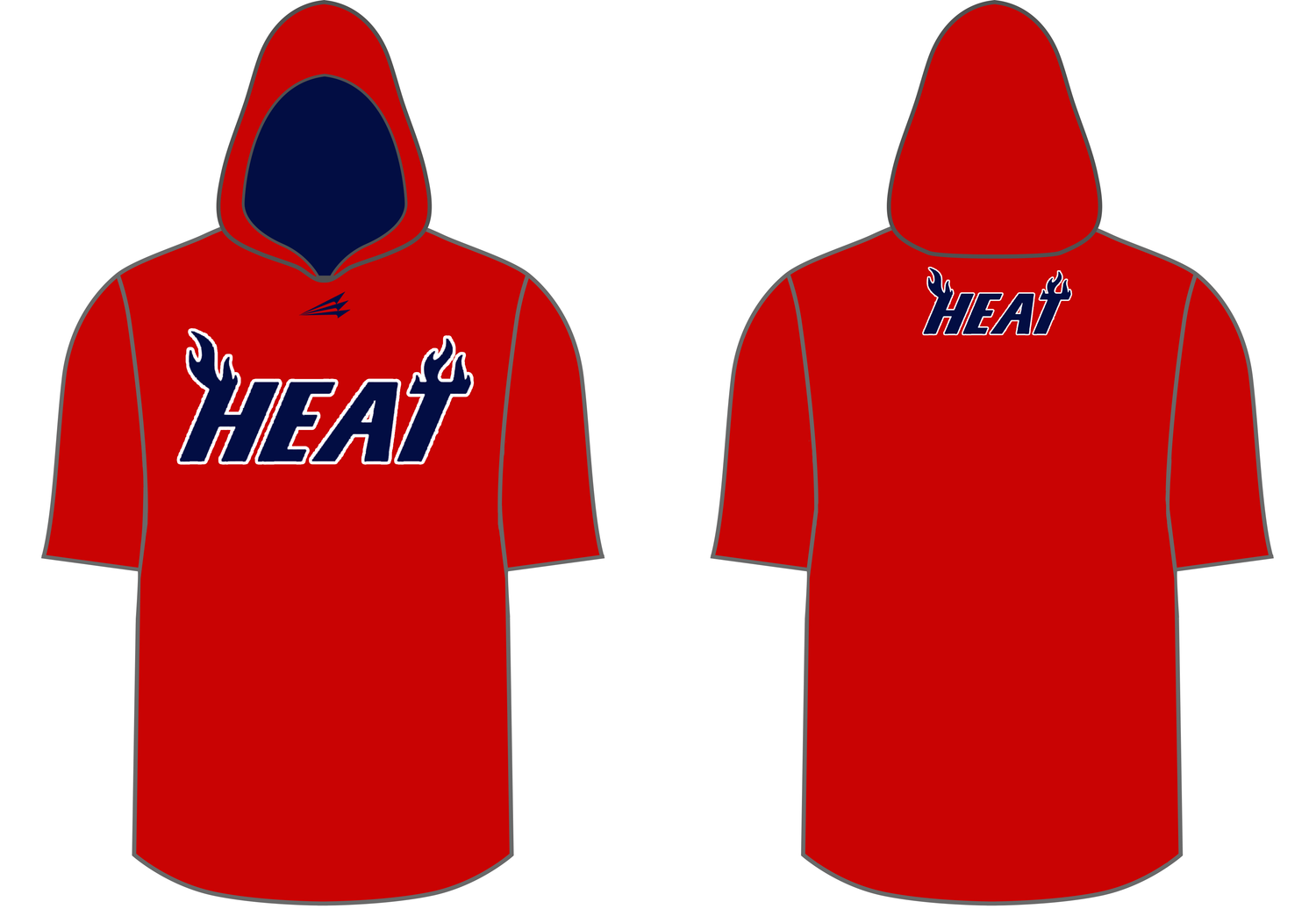 Jackson County Heat BaseBall Custom Pro Premier Pullover #PP1