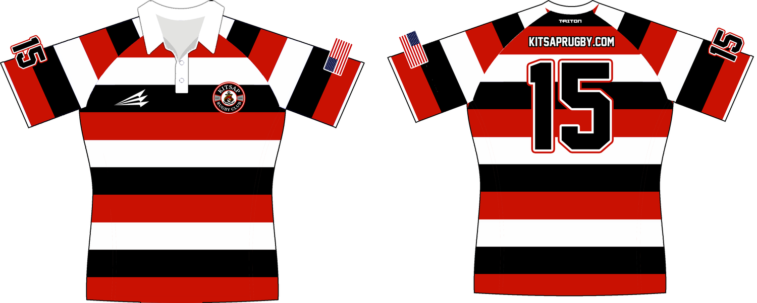 Kitsap Rugby Club Custom Classic Jersey #J4b