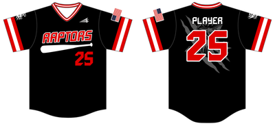 Raptors (Gamel) Custom NanoDri Baseball Jersey #J1B