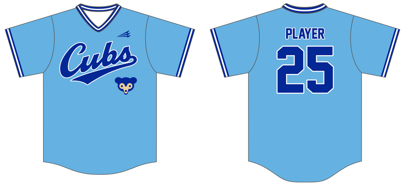 Oxford Cubs Custom NanoDri Baseball Jersey #J1