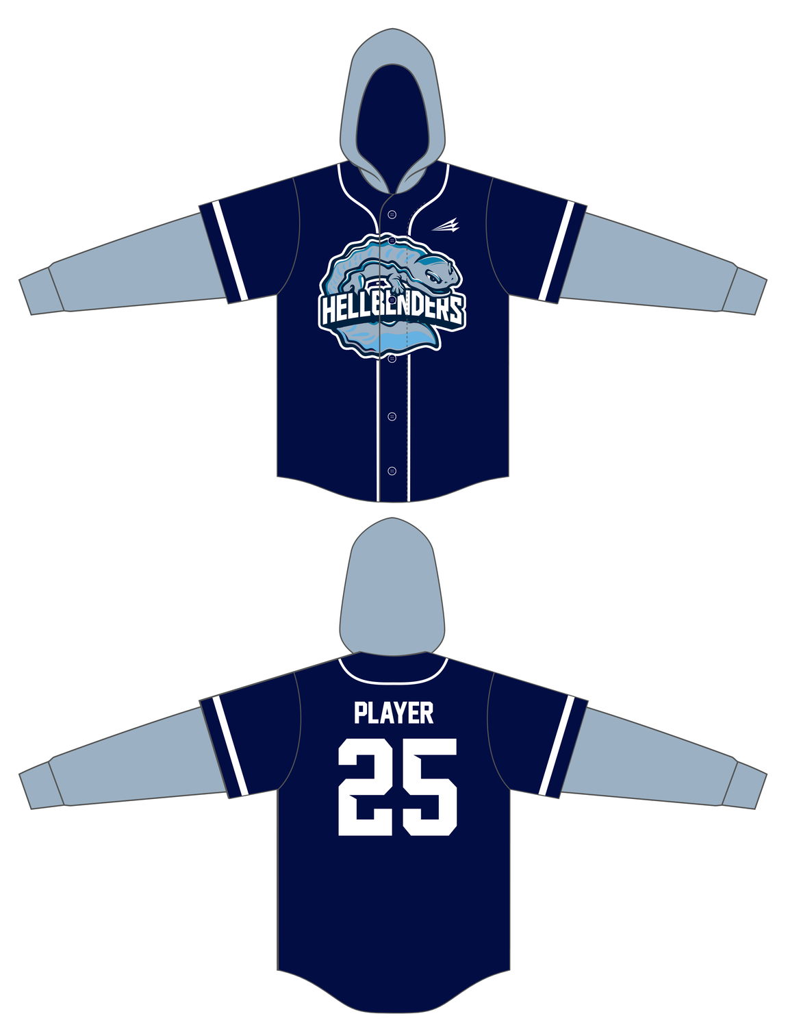 Ozark Hellbenders Custom Hoodzie #HZY1