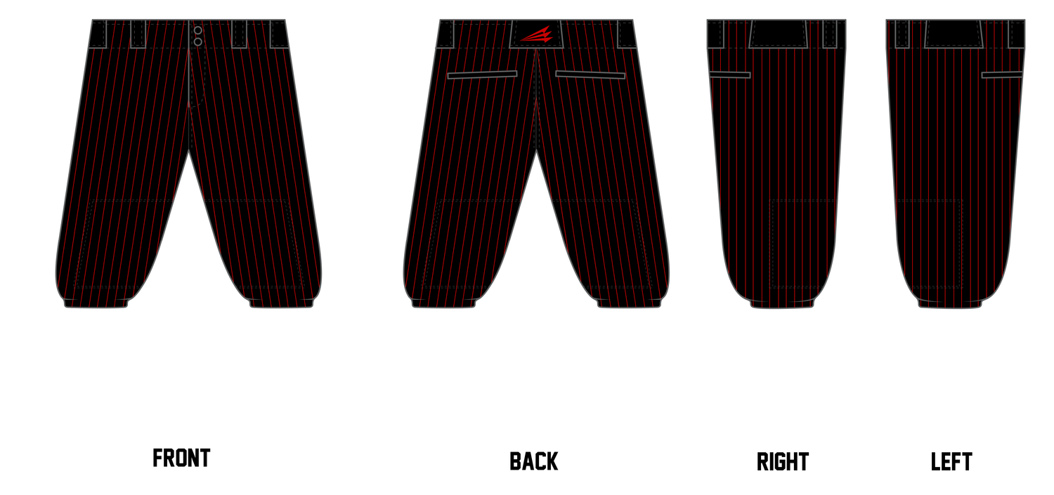 Stillwater Loggers Custom Knicker Baseball Pant #BP1BK