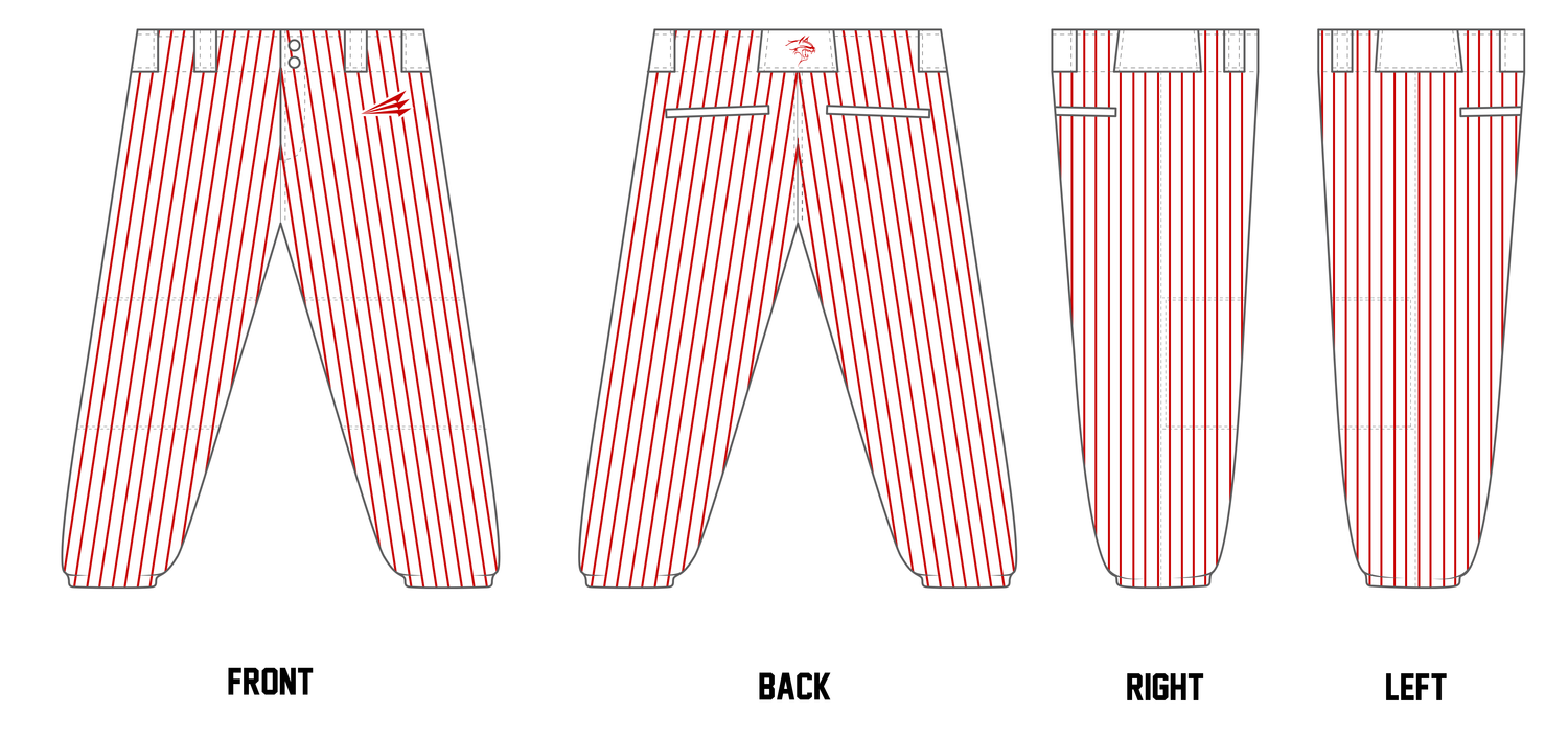 Alabama Hellcats Custom Fastpitch Pant #FP1B
