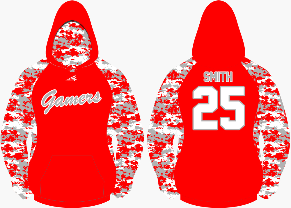 Gamers Baseball Custom Vulcan Hoodie #2