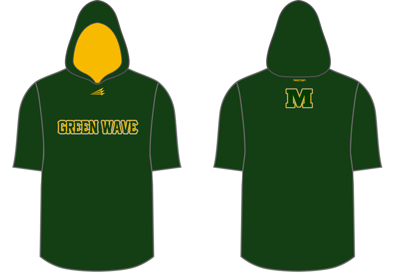 Malden Green Wave Custom Pro Premier Pullover #PP1