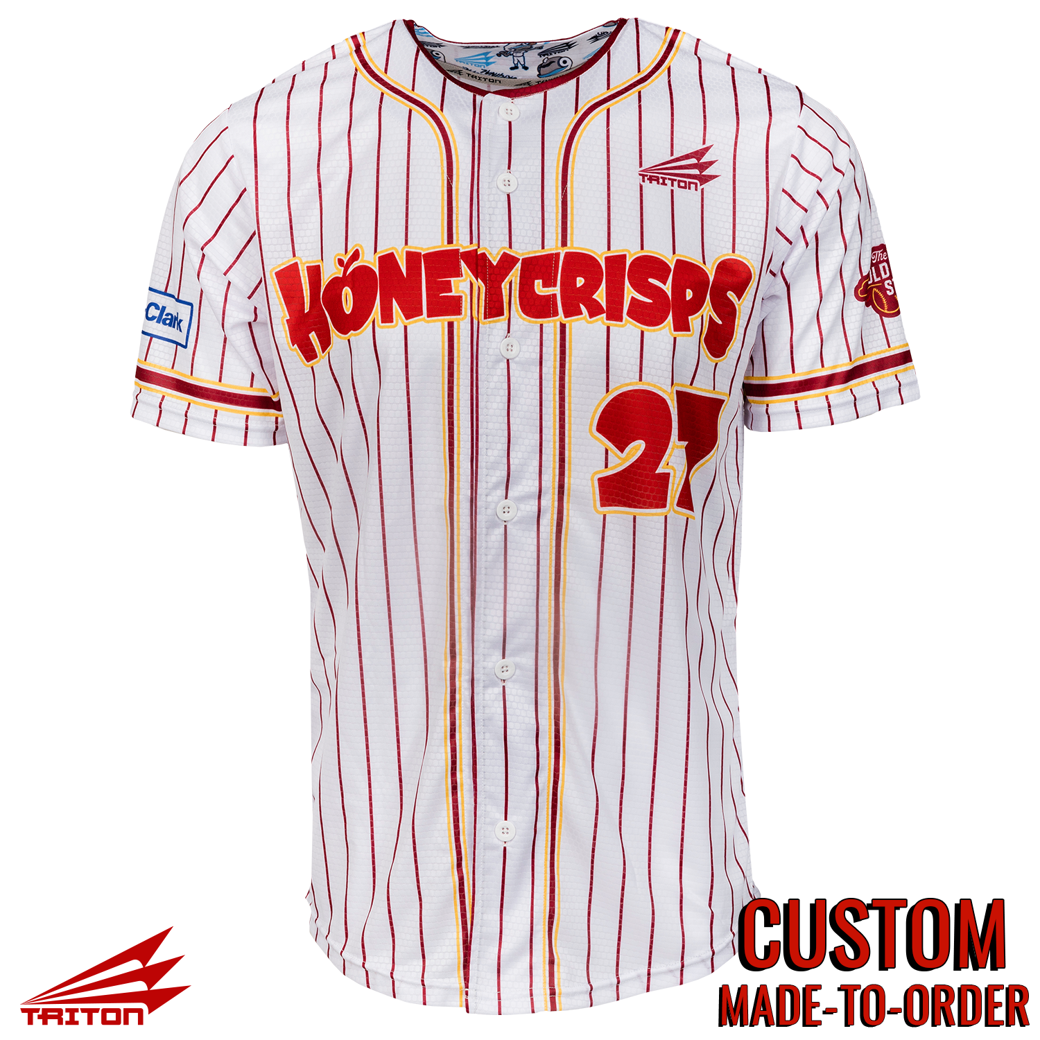 Hendersonville Honeycrisps Custom HexaFlex Baseball Jersey #J13b
