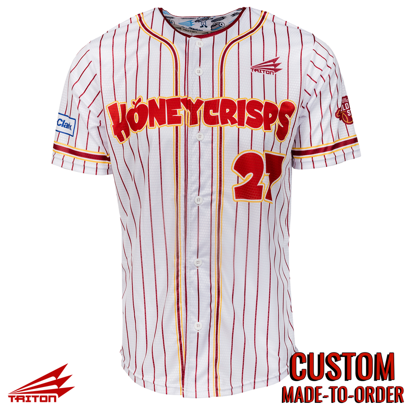 Hendersonville Honeycrisps Custom HexaFlex Baseball Jersey #J13b