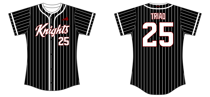 Triad Knights Custom HexaFlex Softball Jersey #J6c