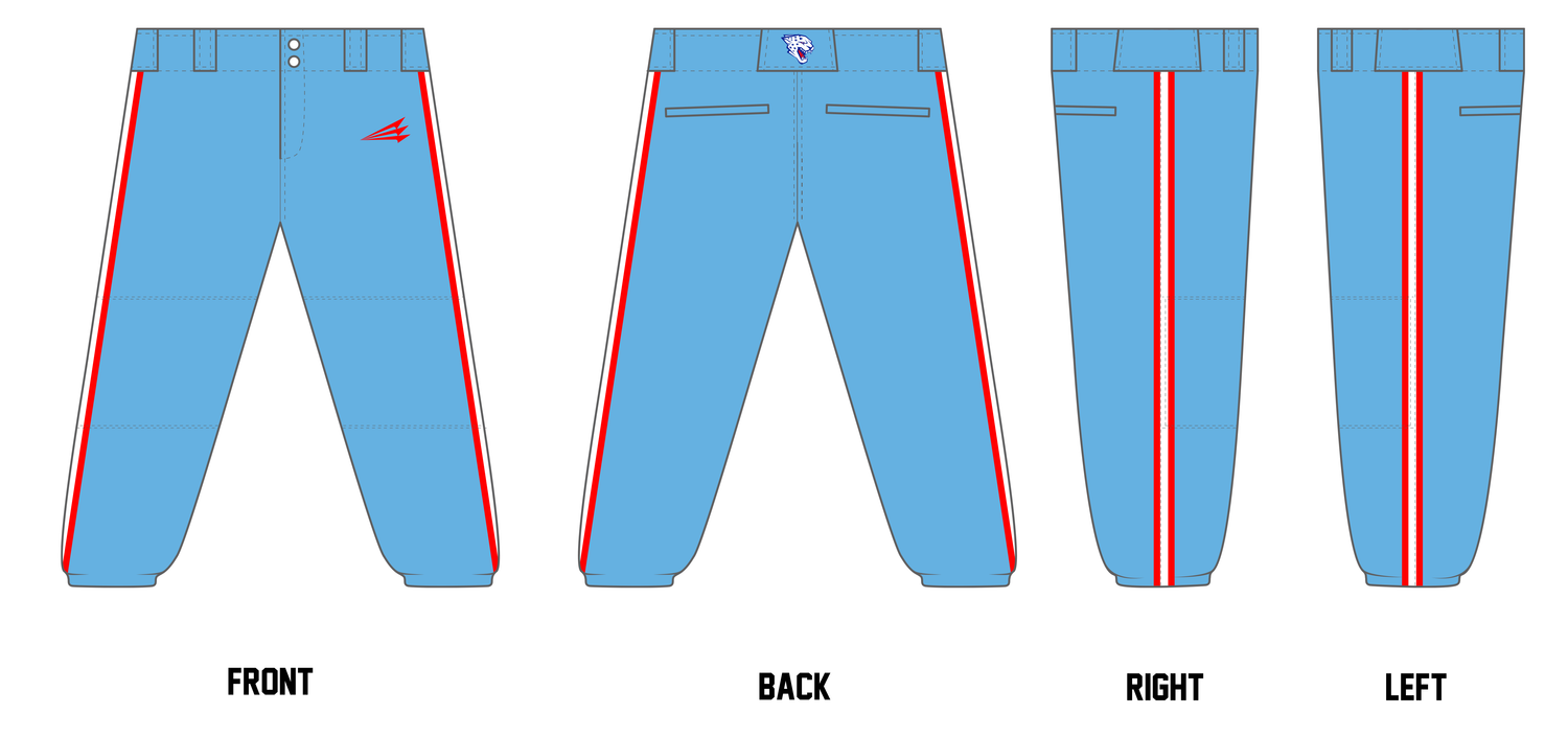 Jaguars (Andersen) Custom Fastpitch Pants #FP3B