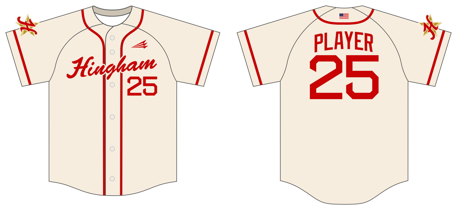 Hingham Baseball Custom Nanodri Baseball Jersey #J13B