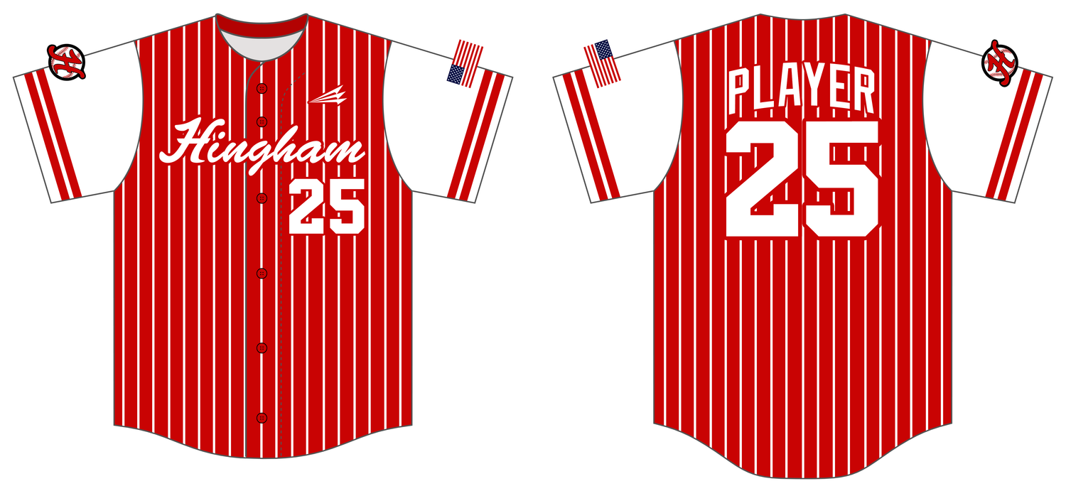 Hingham Baseball Custom Nanodri Baseball Jersey #J11C