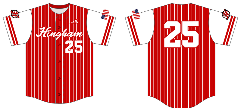 Hingham Baseball Custom Nanodri Baseball Jersey #J11B