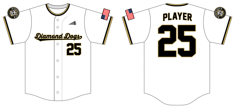 Diamond Dogs Custom HexaFlex Baseball Jersey #J1F