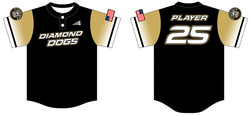 Diamond Dogs Custom HexaFlex Baseball Jersey #J2B