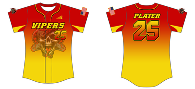 Spang Vipers Custom Nanodri Softball Jersey #J1