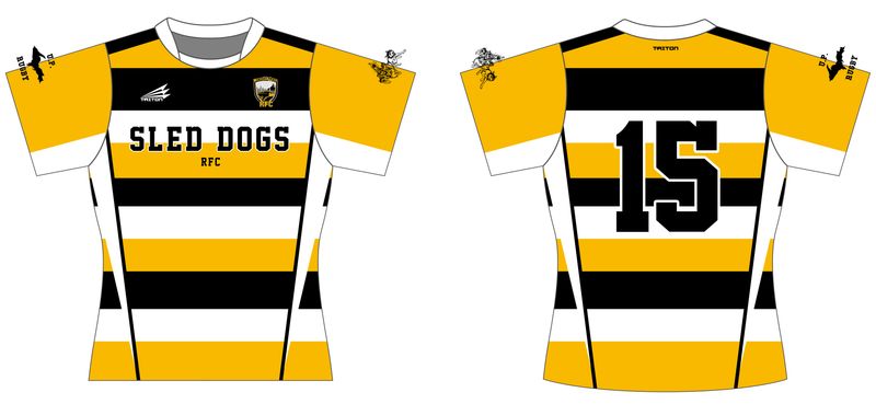 Sled Dogs Rugby Custom Insert QuadFlex Jersey #J3b