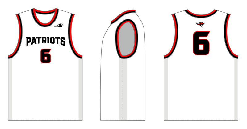 Pacific Baptist Patriots Custom HexaFlex Basketball Jersey #J6