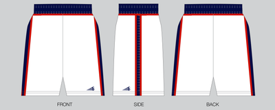 WCS Basketball Custom HexaFlex Shorts #BS11