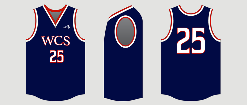 WCS Basketball Custom HexaFlex Jersey #J10b