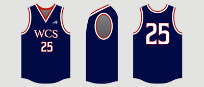 WCS Basketball Custom HexaFlex Jersey #J10b