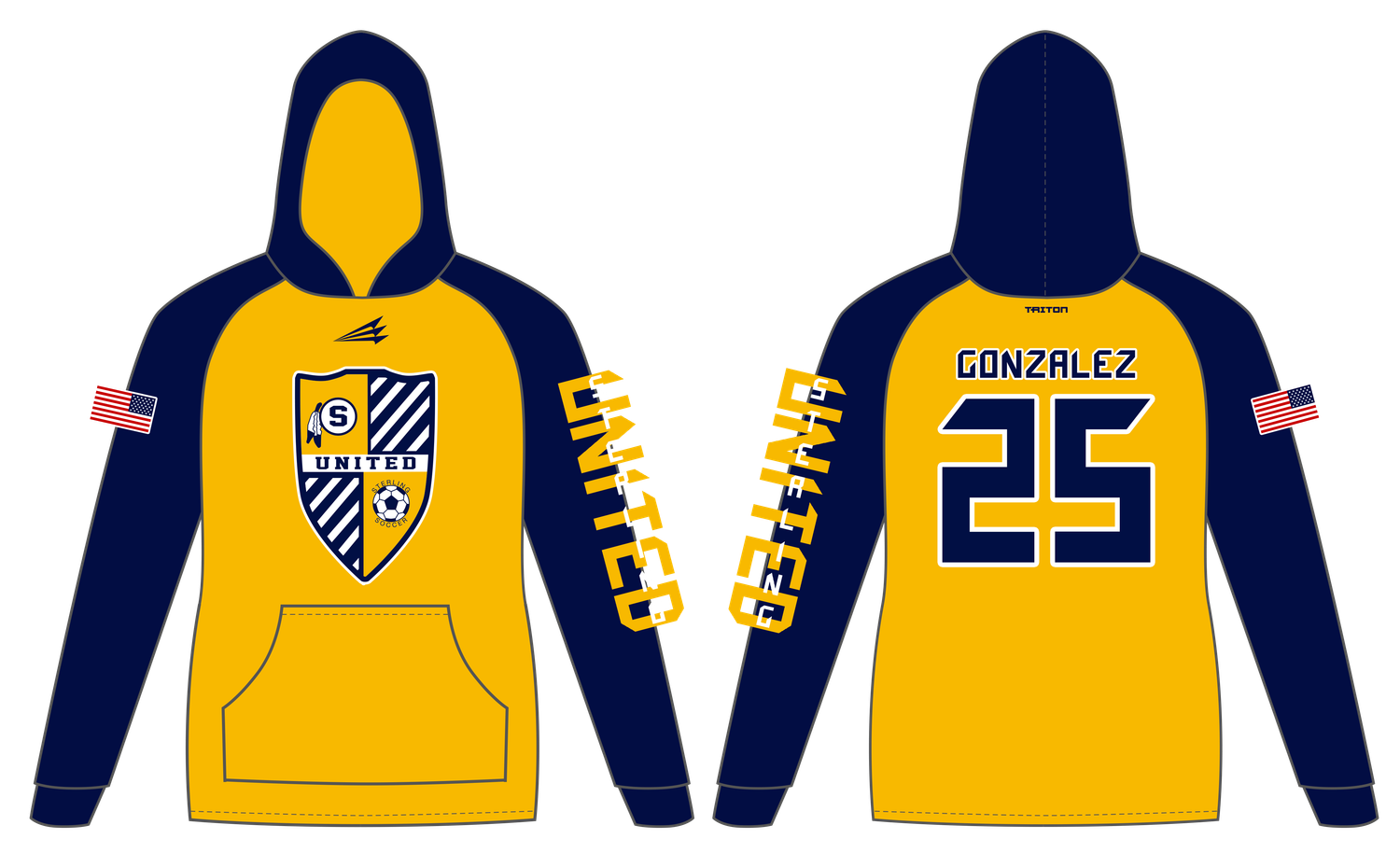 Sterling United Custom Vulcan Hoodie #VH1