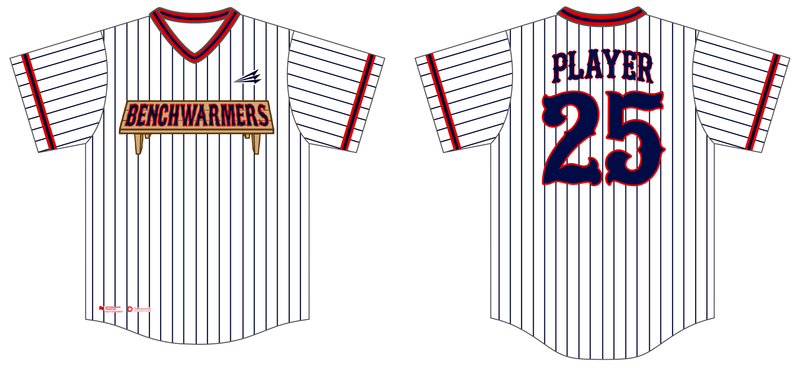 Benchwarmers Custom NanoDri Baseball Jersey #J1B