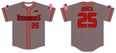 River City Redbirds Custom HexaFlex Baseball Jersey #J8b