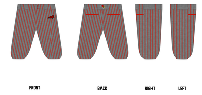 River City Redbirds Custom Knicker Baseball Pant #BP8b