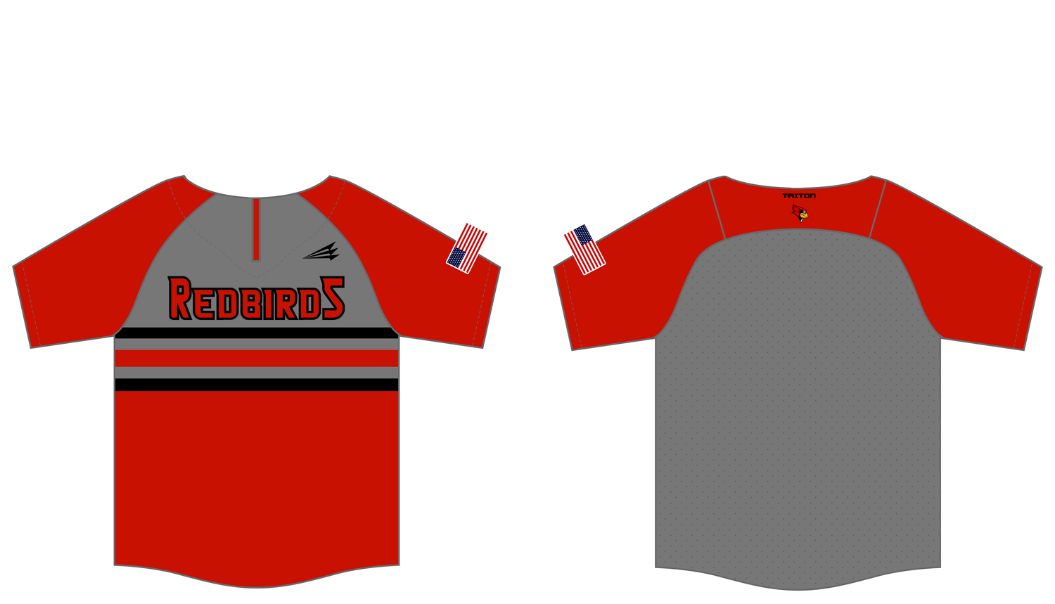 River City RedbirdsCustom Batting Practice Jacket #BPJ5