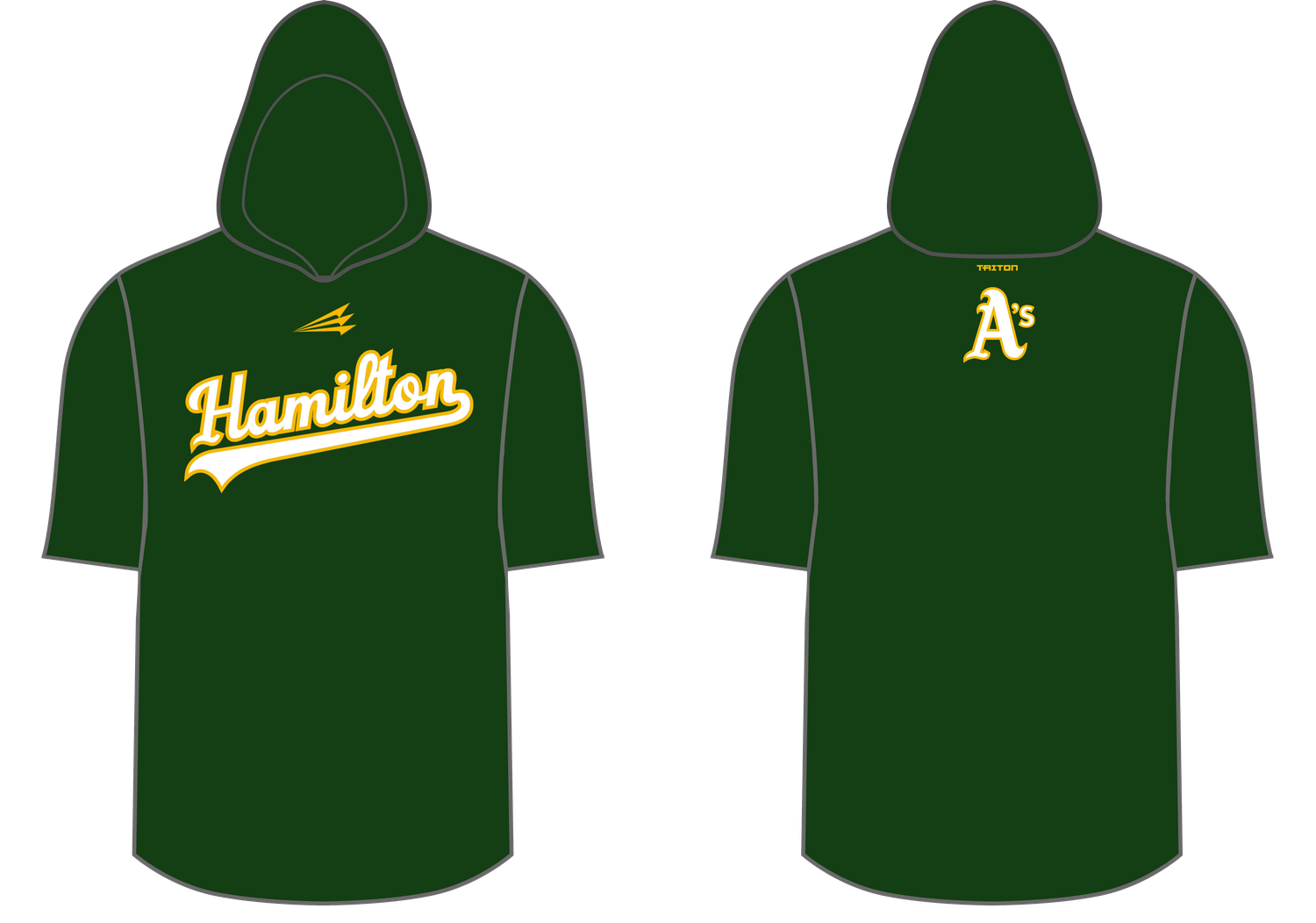 Hamilton A&#39;s Custom Pro Premier Pullover #PP1