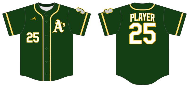 Hamilton A&#39;s Custom Nanodri Baseball Jersey #J26C