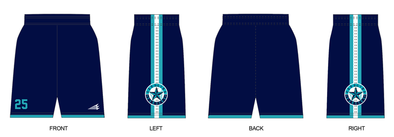 Carolina Rangers Custom Revolution Pocket Shorts #RV1