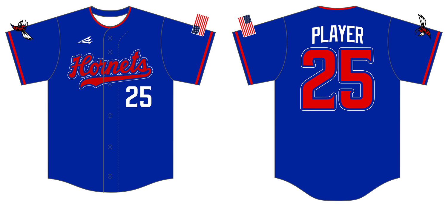 Arkansas Hornets Custom HexaFlex Baseball Jersey #J2