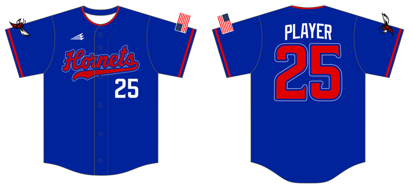 Arkansas Hornets Custom HexaFlex Baseball Jersey #J2