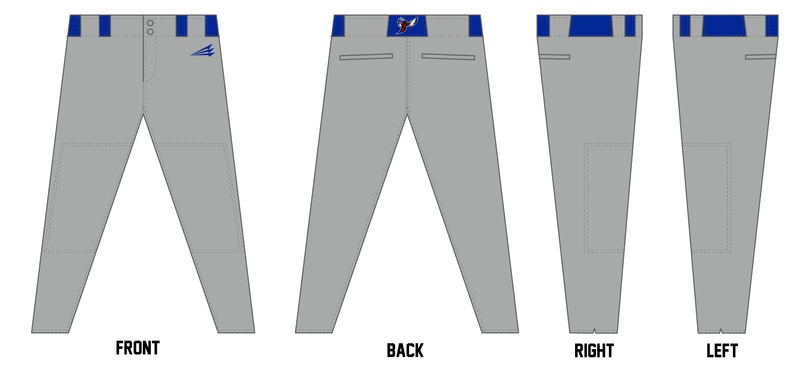 Arkansas Hornets Custom Athletic Baseball Pant #BP2