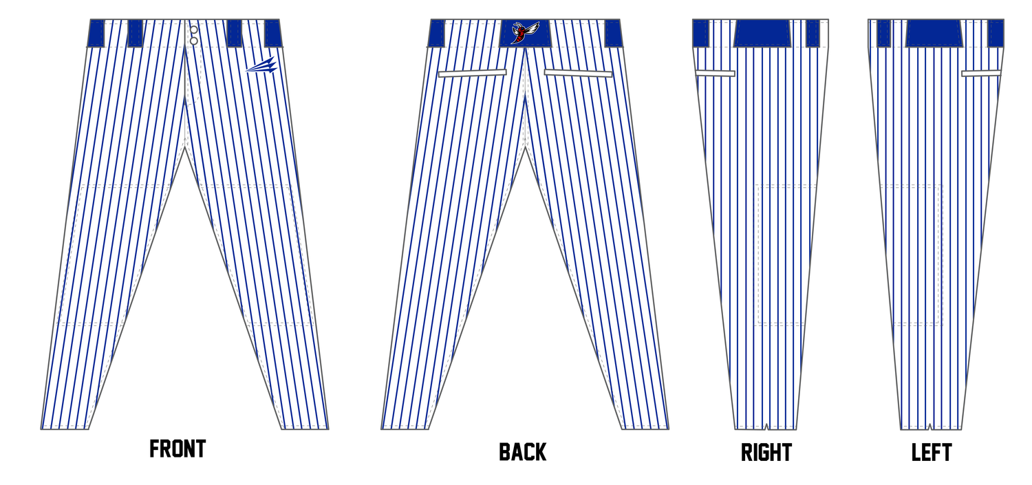 Arkansas Hornets Custom Athletic Baseball Pant #BP1