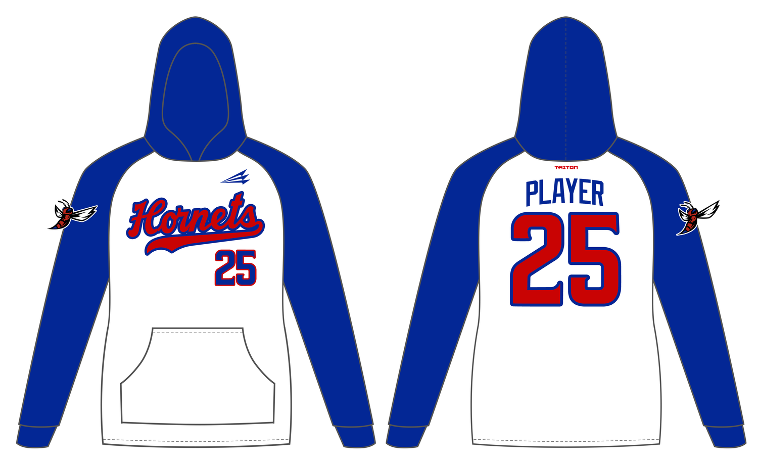Arkansas Hornets Custom Vulcan Hoodie #VH1