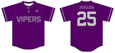 DC Vipers Custom HexaFlex Baseball Jersey #J20b