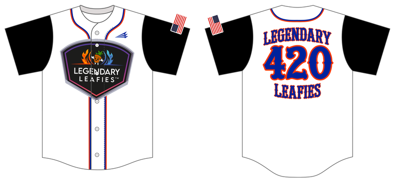 LEGENDARY LEAFIES Custom NanoDri Baseball Jersey #J3C