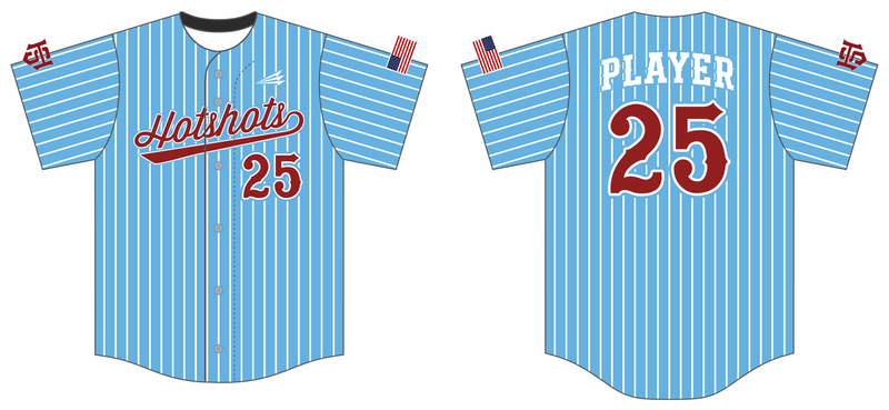 Alabama Hotshots Custom NanoDri Baseball Jersey #J1B