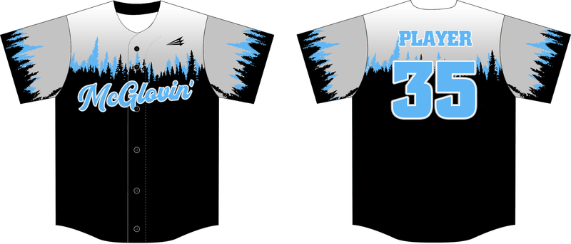 McGlovin&#39; Custom HexaFlex Baseball Jersey #J3B