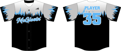 McGlovin&#39; Custom HexaFlex Baseball Jersey #J3B